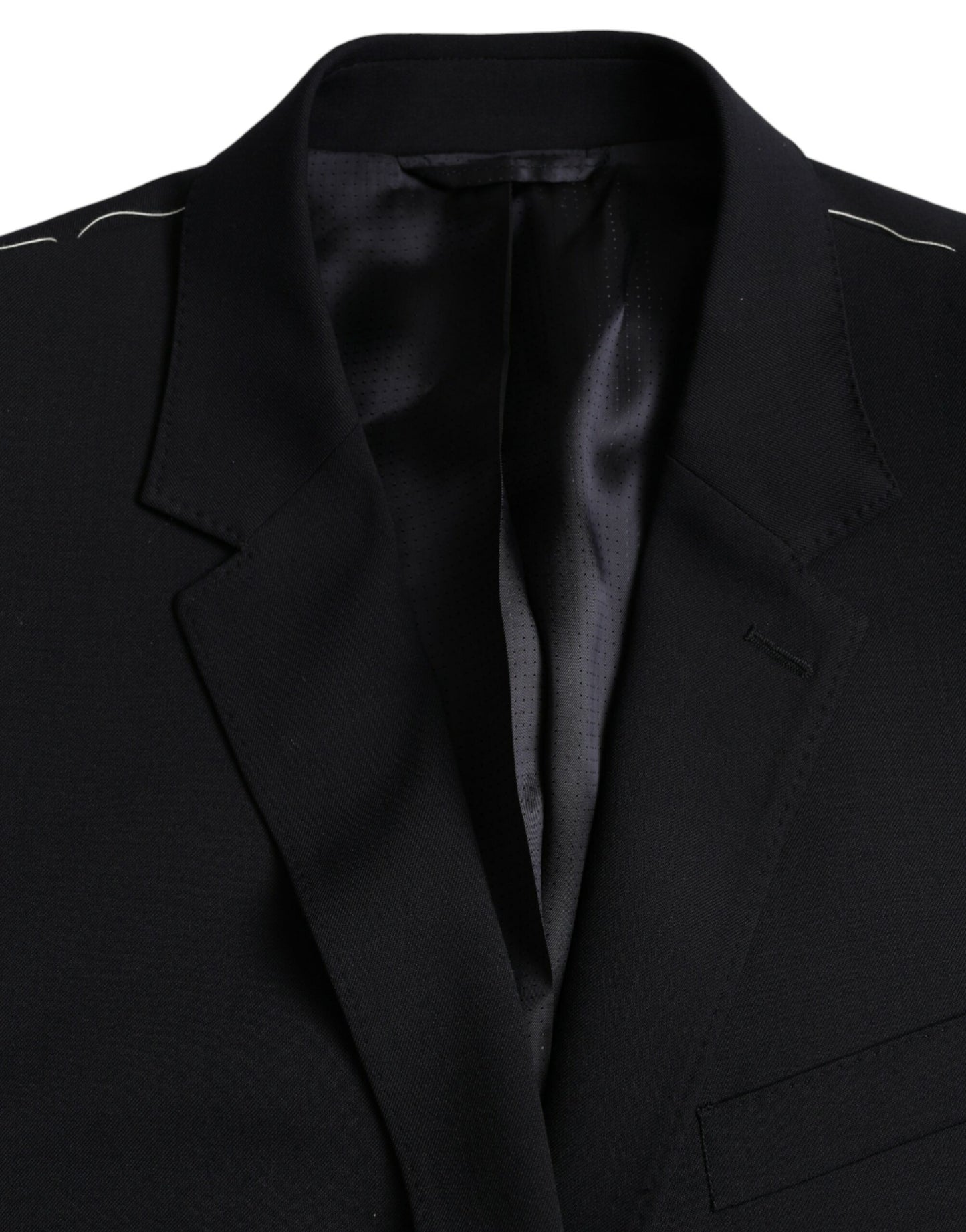 Blazer de botonadura sencilla MARTINI negro