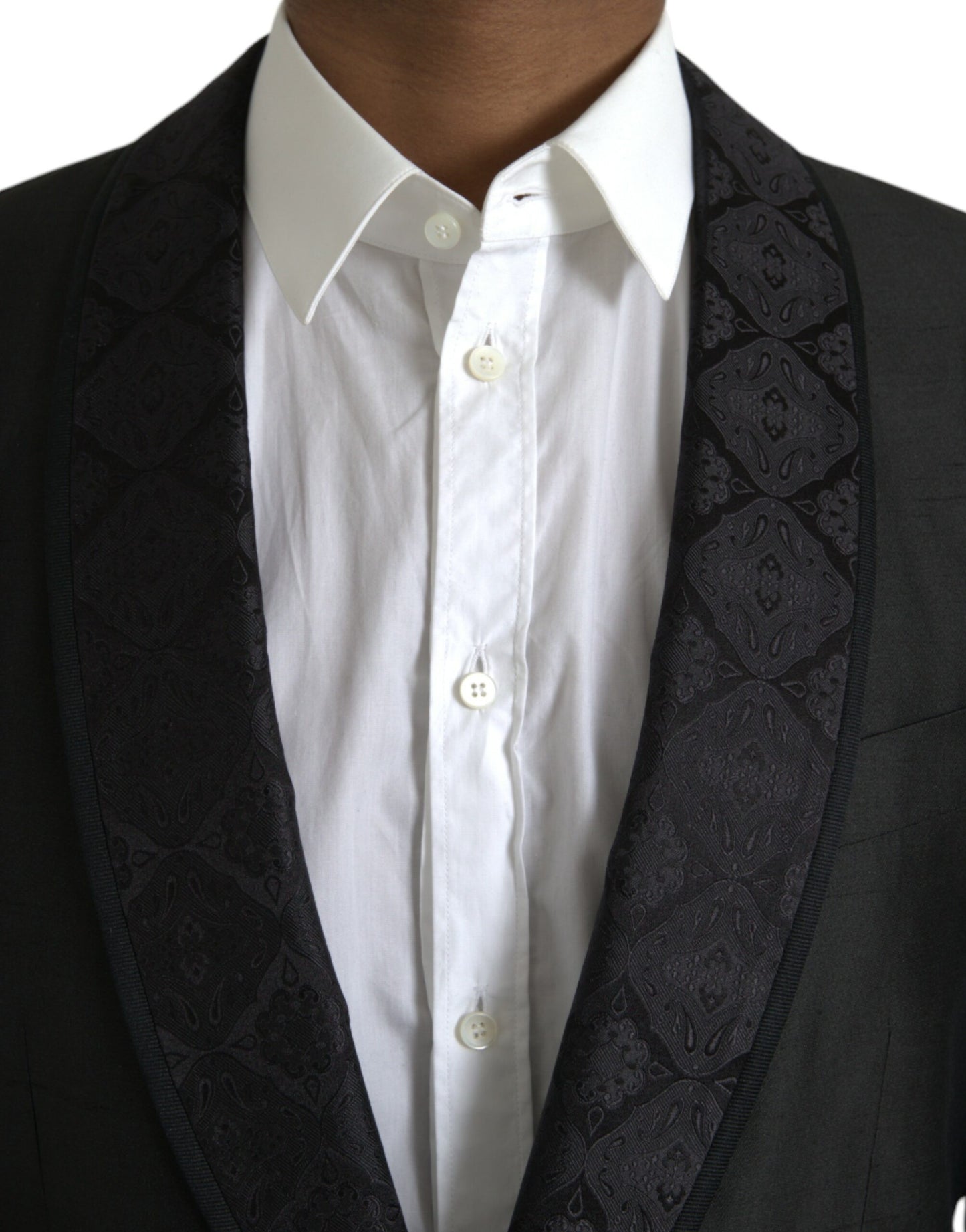 Blazer de botonadura sencilla MARTINI negro