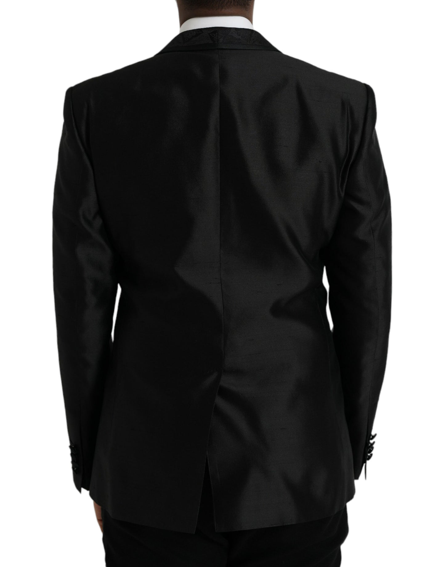 Blazer de botonadura sencilla MARTINI negro
