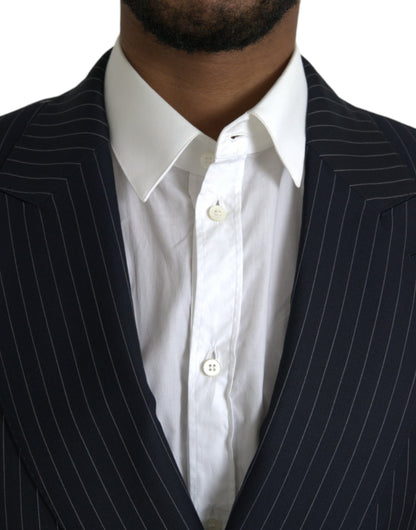 Blazer cruzado SICILIA con rayas negras