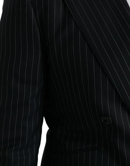 Blazer cruzado SICILIA con rayas negras