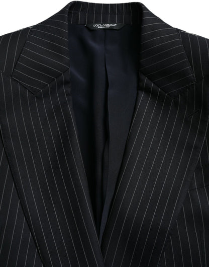 Blazer cruzado SICILIA con rayas negras