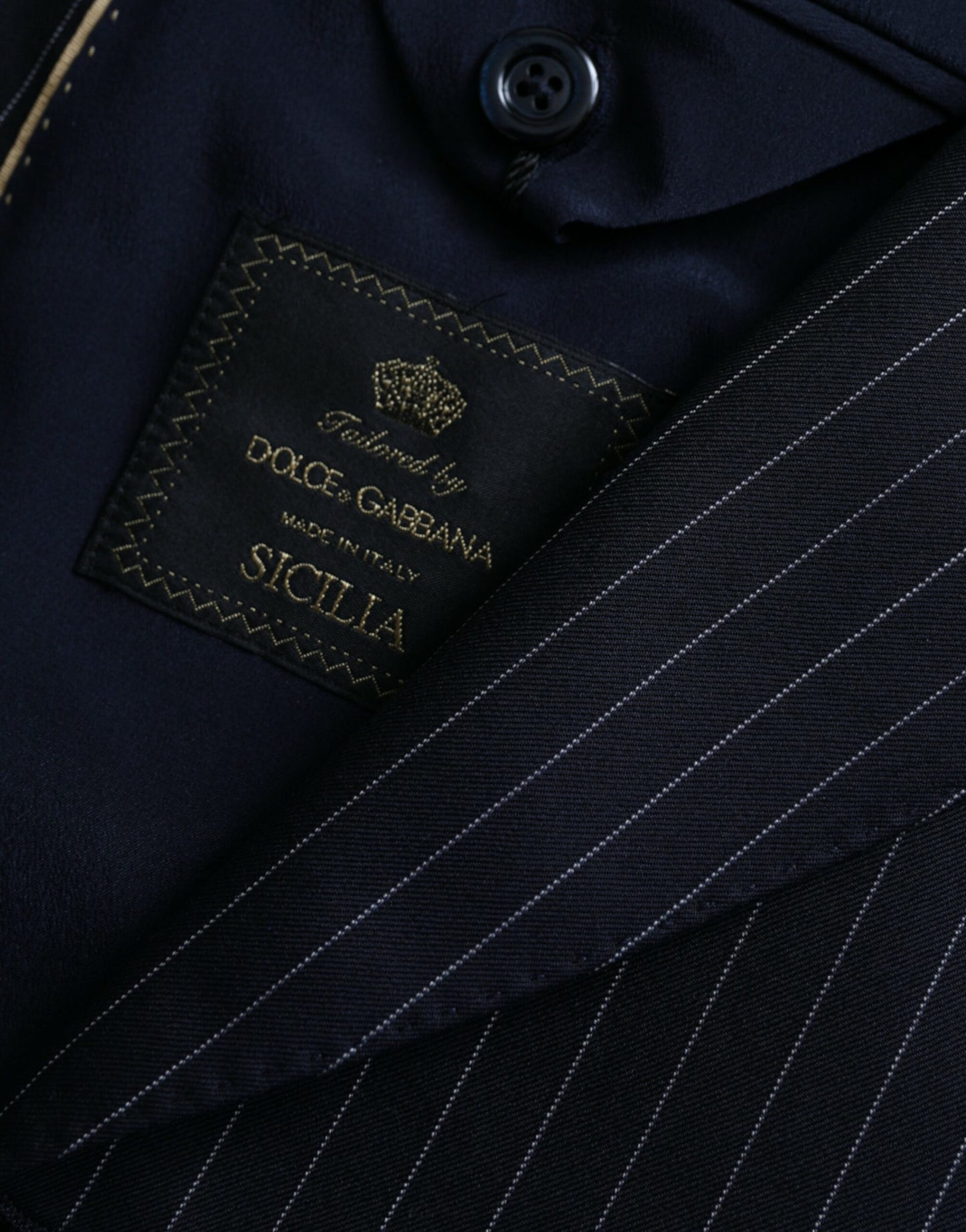 Blazer cruzado SICILIA con rayas negras