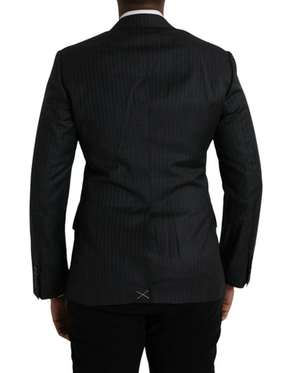 Blazer de botonadura sencilla con rayas negras MARTINI