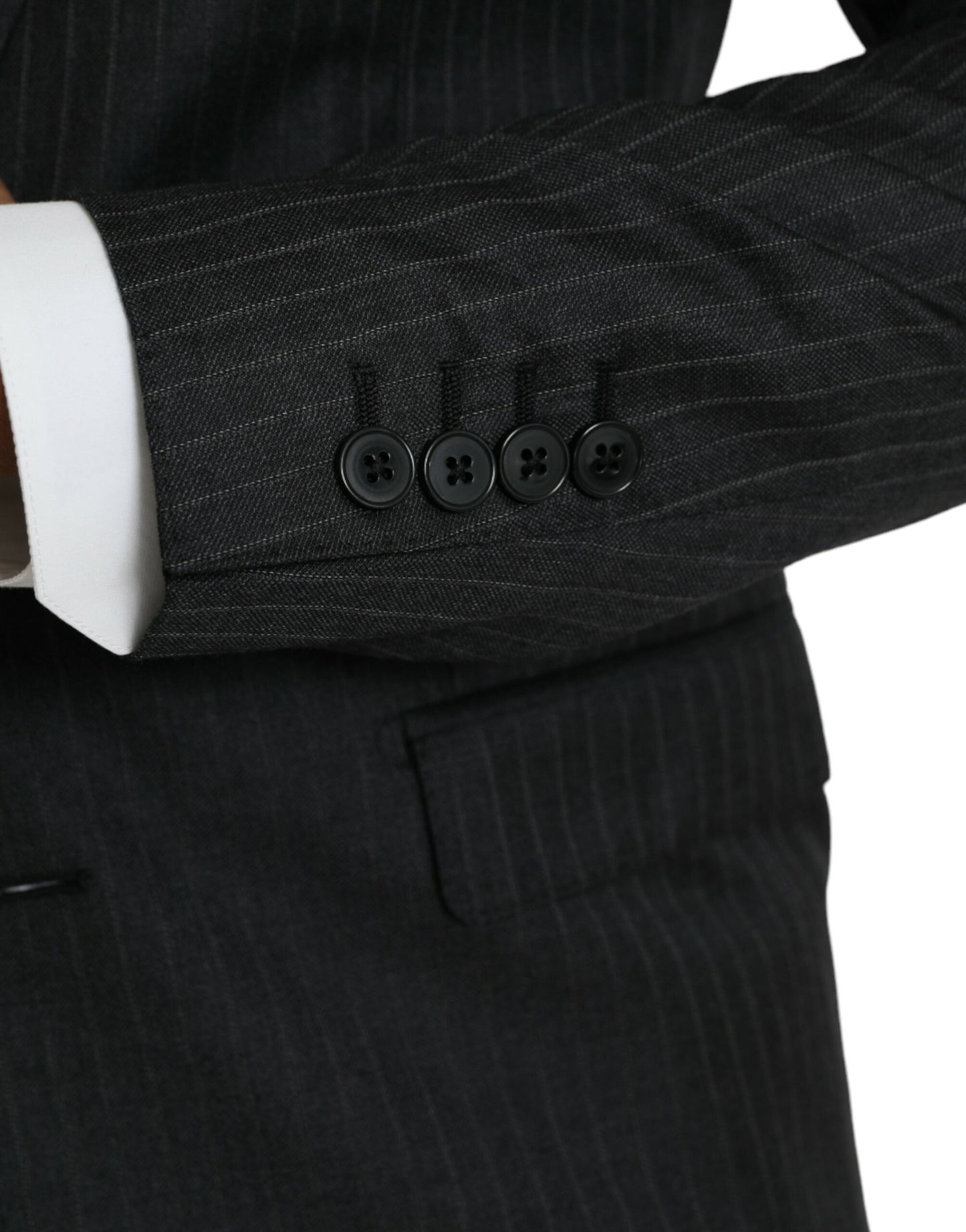 Blazer de botonadura sencilla con rayas negras MARTINI