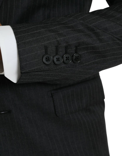 Blazer de botonadura sencilla con rayas negras MARTINI