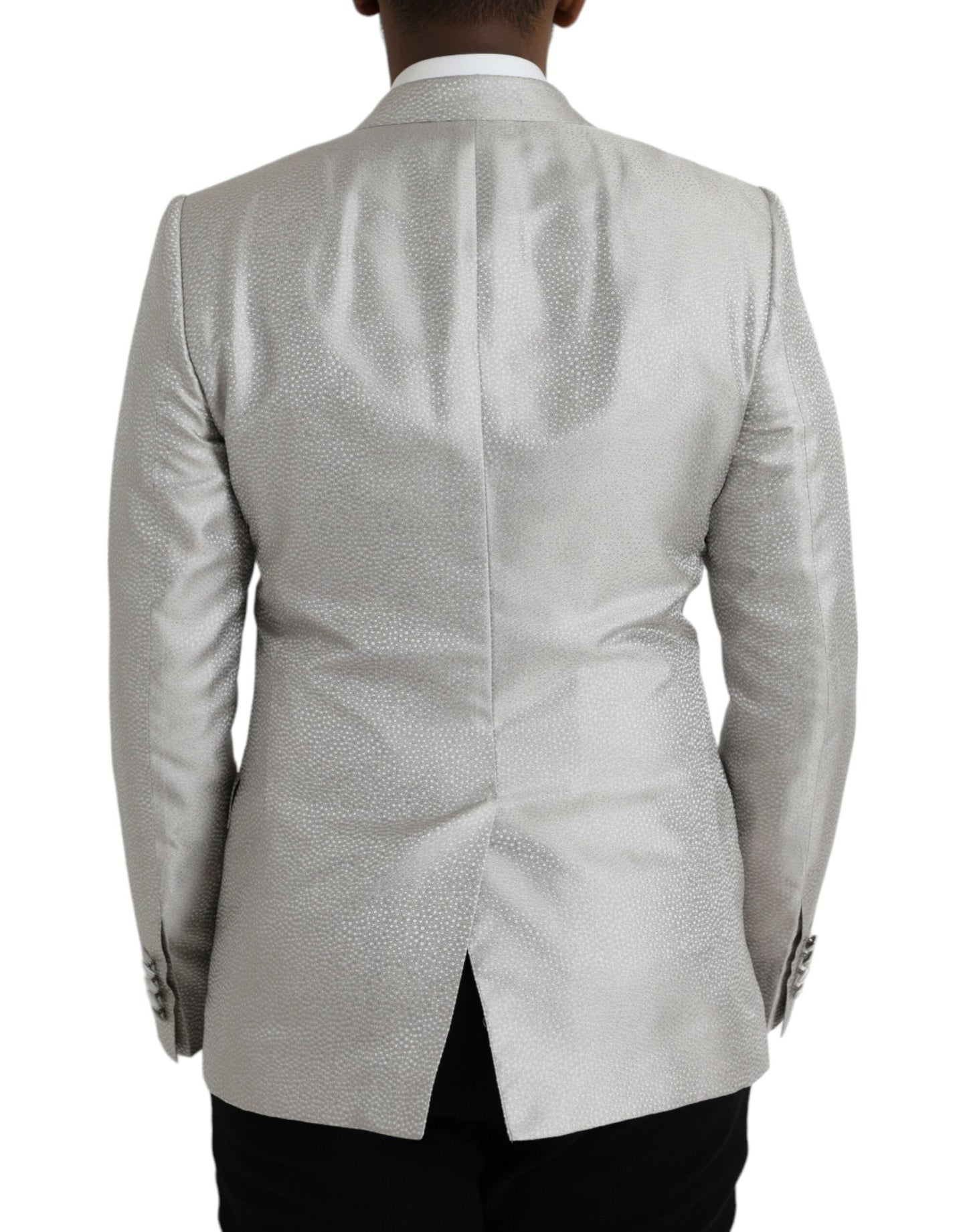 Blazer cruzado MARTINI en color blanco roto