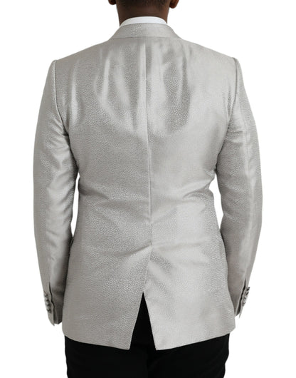 Blazer cruzado MARTINI en color blanco roto