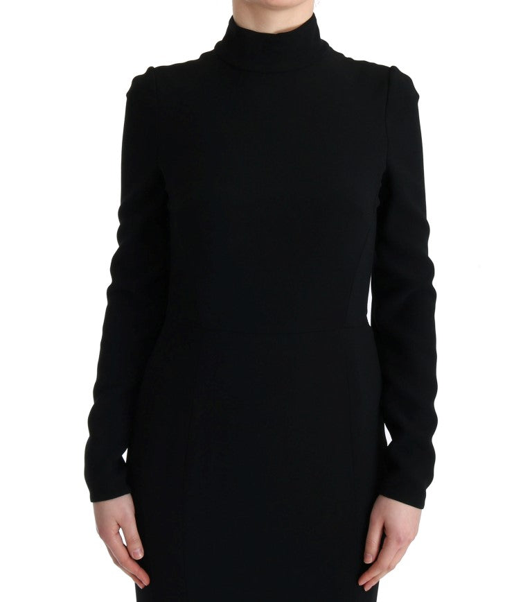 Elegante vestido largo en color negro