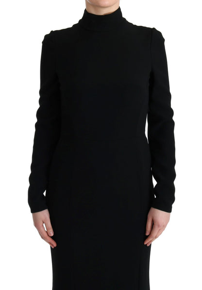 Elegante vestido largo en color negro