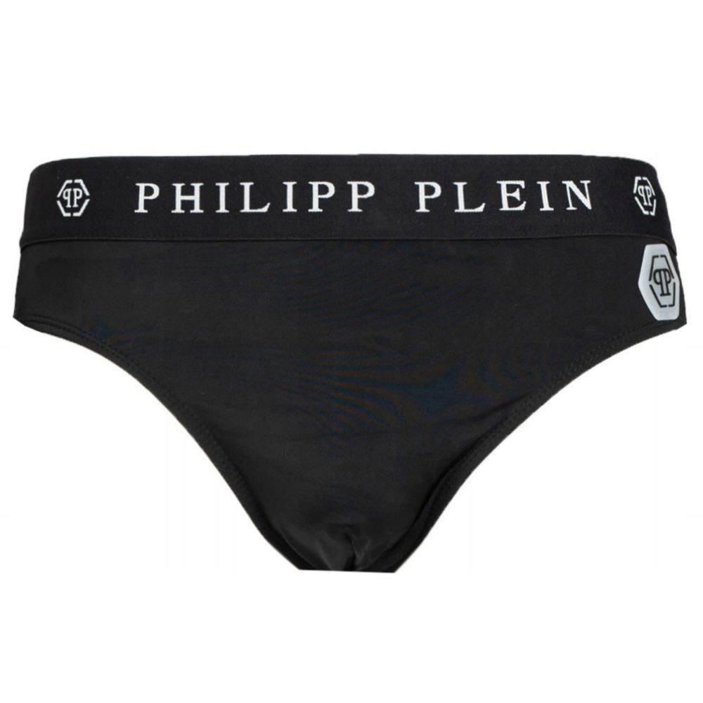 Traje de baño de poliamida negra para hombre