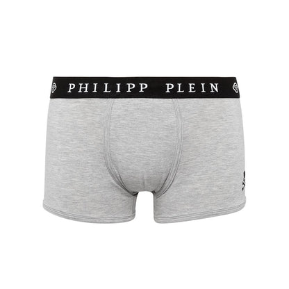 Pack de bóxers de algodón gris para hombre