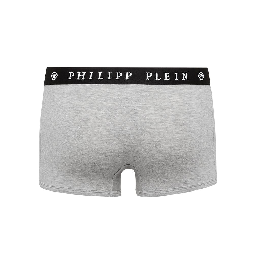 Pack de bóxers de algodón gris para hombre
