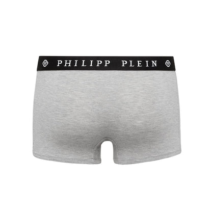 Pack de bóxers de algodón gris para hombre