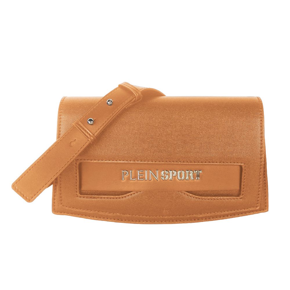 Bolso bandolera de mujer de polietileno marrón