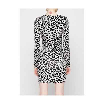 Vestido de mujer de viscosa blanca