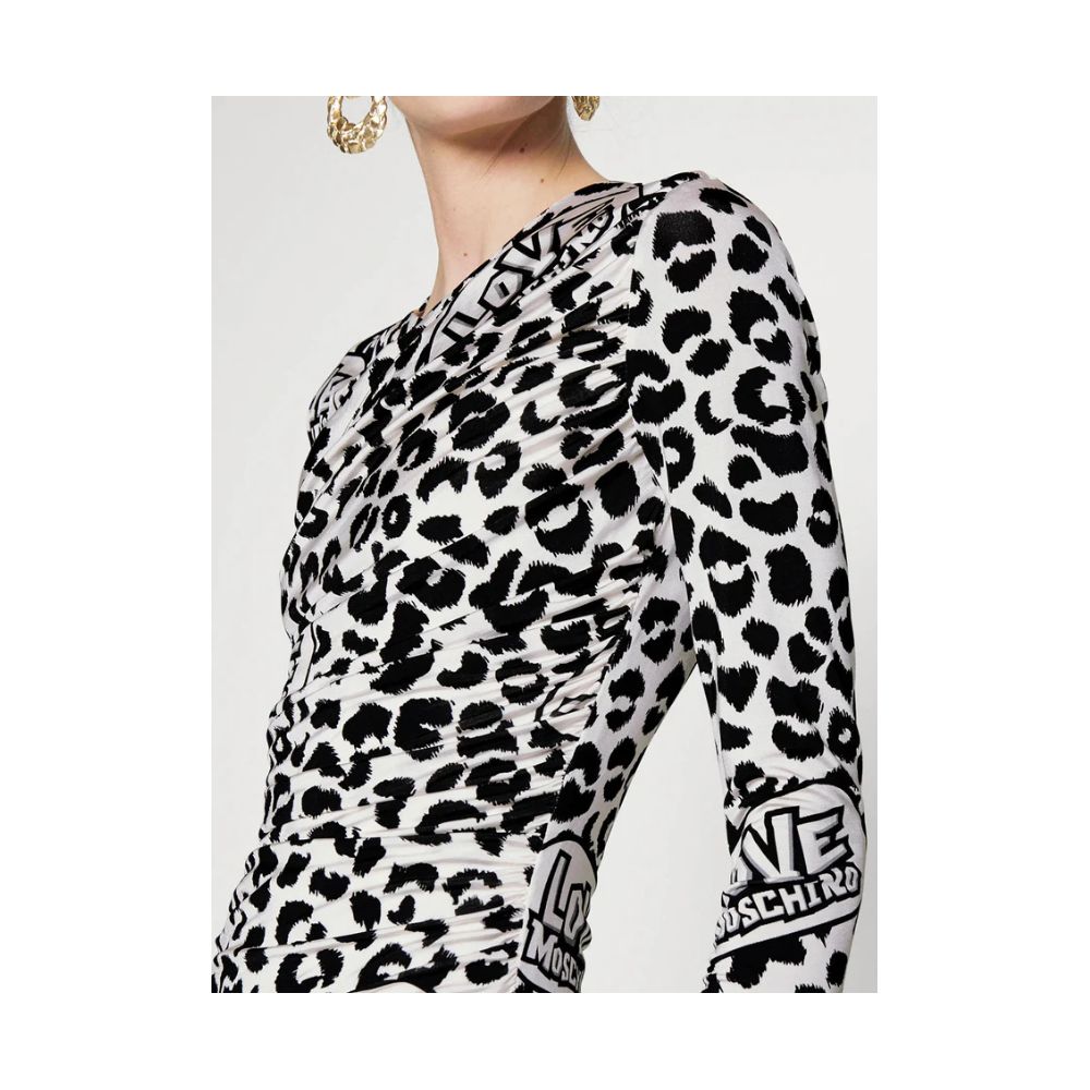 Vestido de mujer de viscosa blanca
