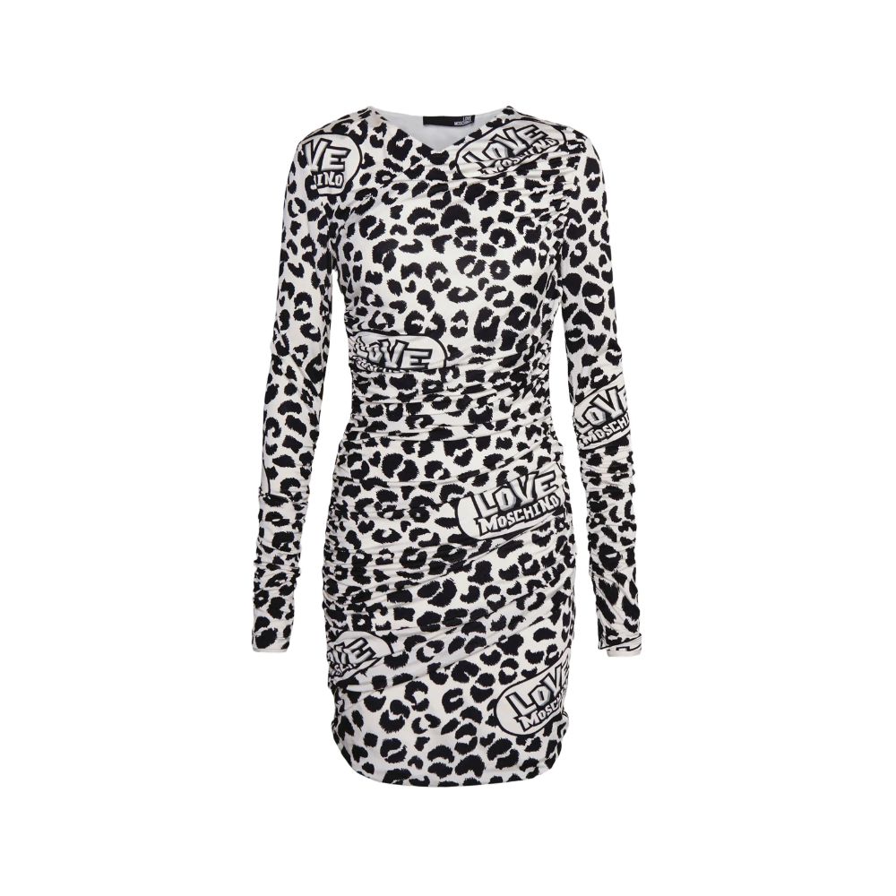 Vestido de mujer de viscosa blanca
