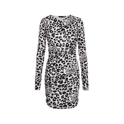 Vestido de mujer de viscosa blanca