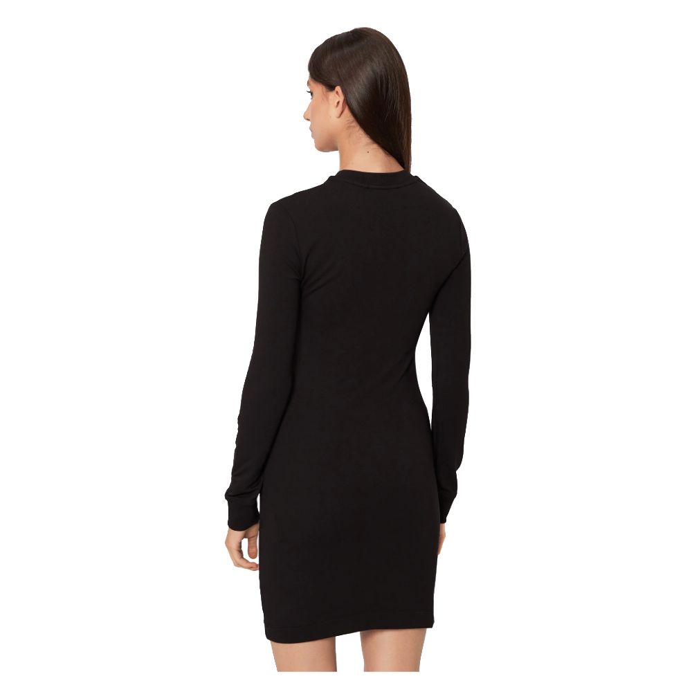 Vestido elegante de mezcla de algodón con logotipo