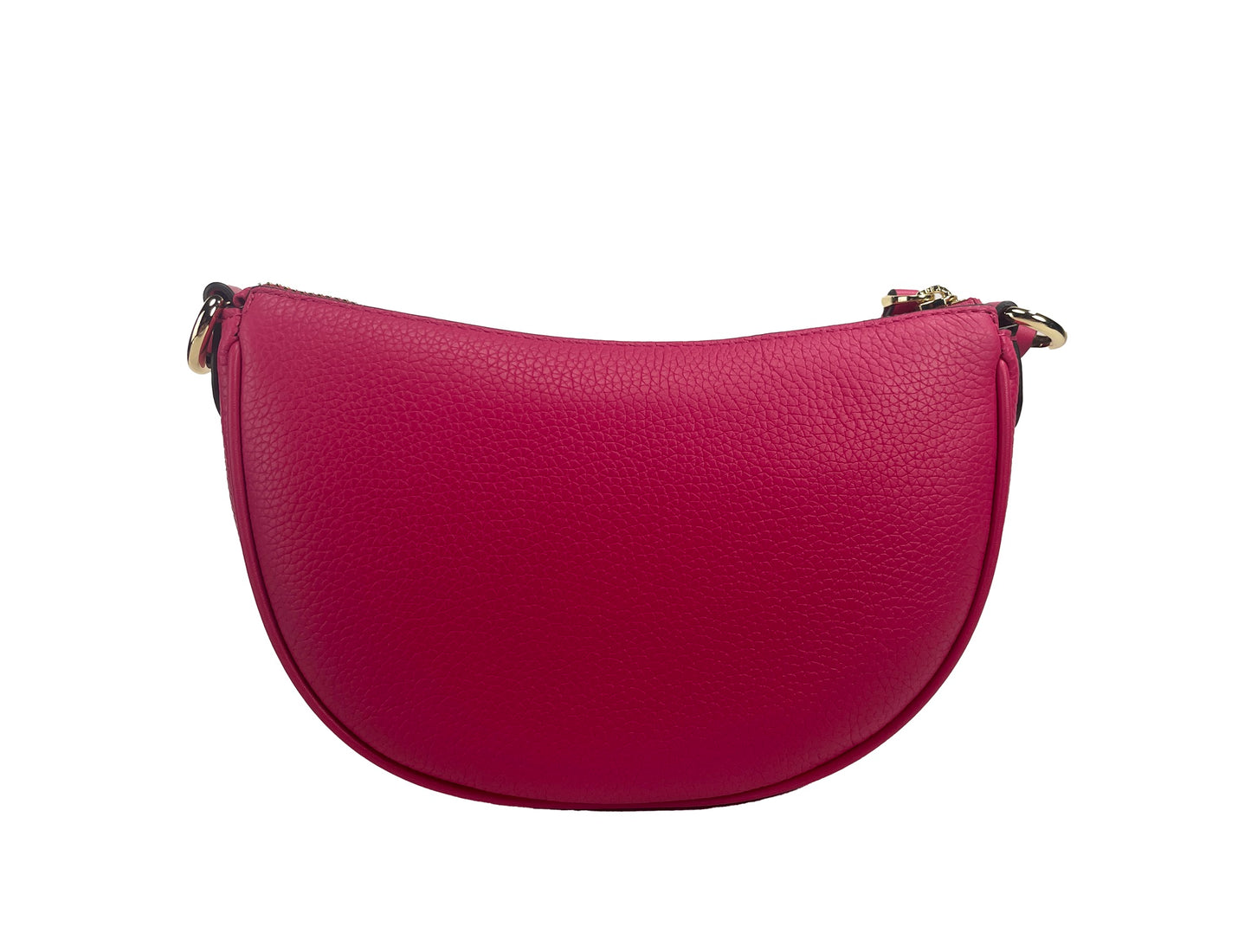 Bolso bandolera Dover pequeño en forma de media luna rosa
