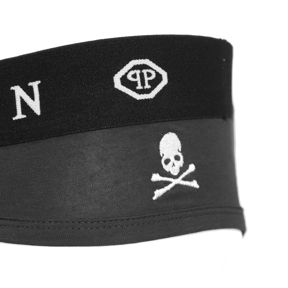 Pack de bóxers cortos de algodón negro para hombre