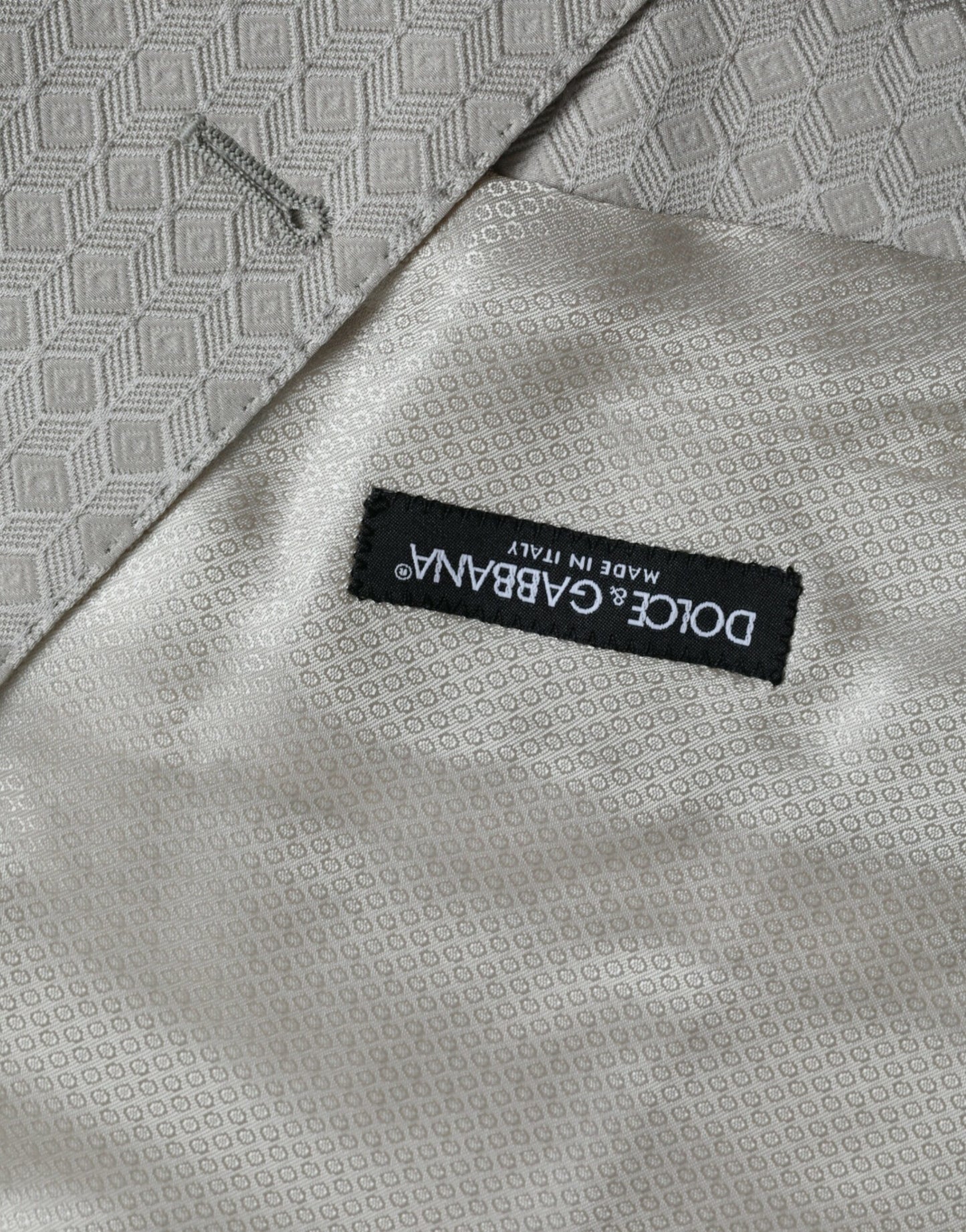 Chaleco formal de algodón blanco roto