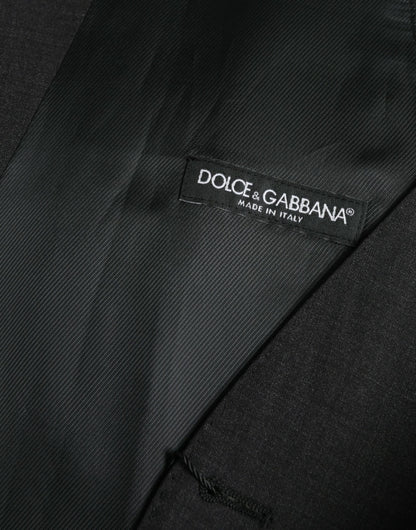 Chaleco formal de algodón negro