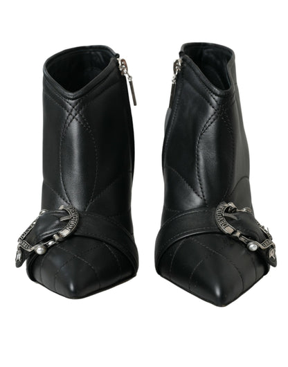 Botas con hebilla acolchadas Black Devotion