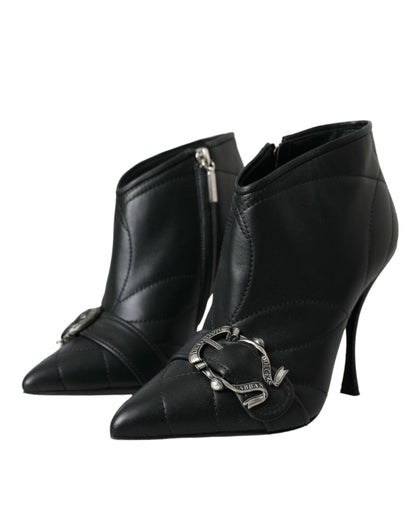 Botas con hebilla acolchadas Black Devotion