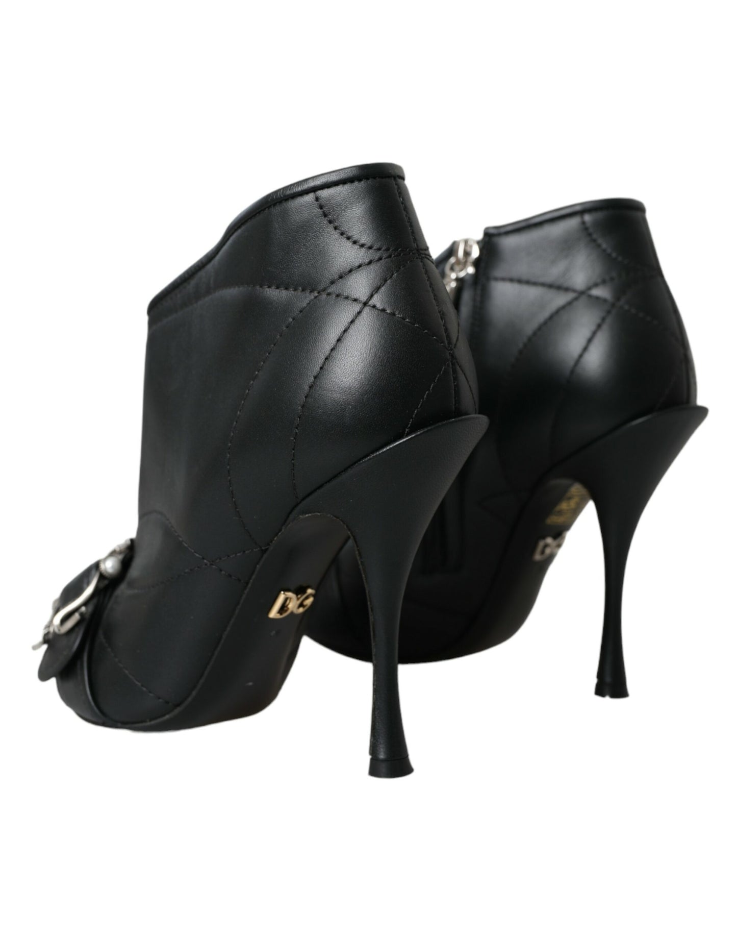 Botas con hebilla acolchadas Black Devotion