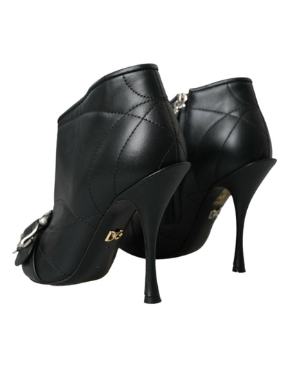 Botas con hebilla acolchadas Black Devotion