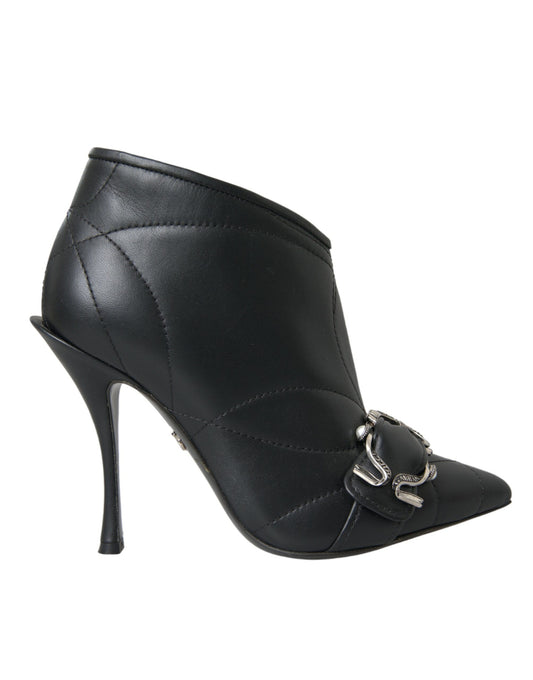 Botas con hebilla acolchadas Black Devotion