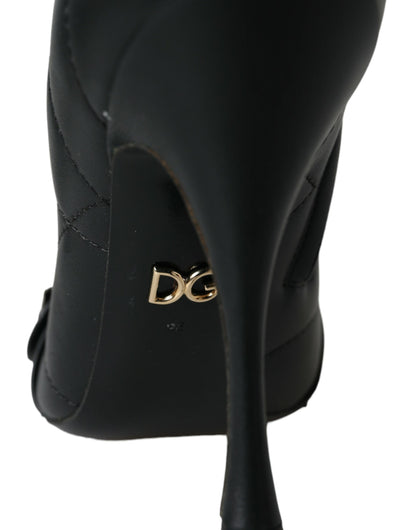 Botas con hebilla acolchadas Black Devotion