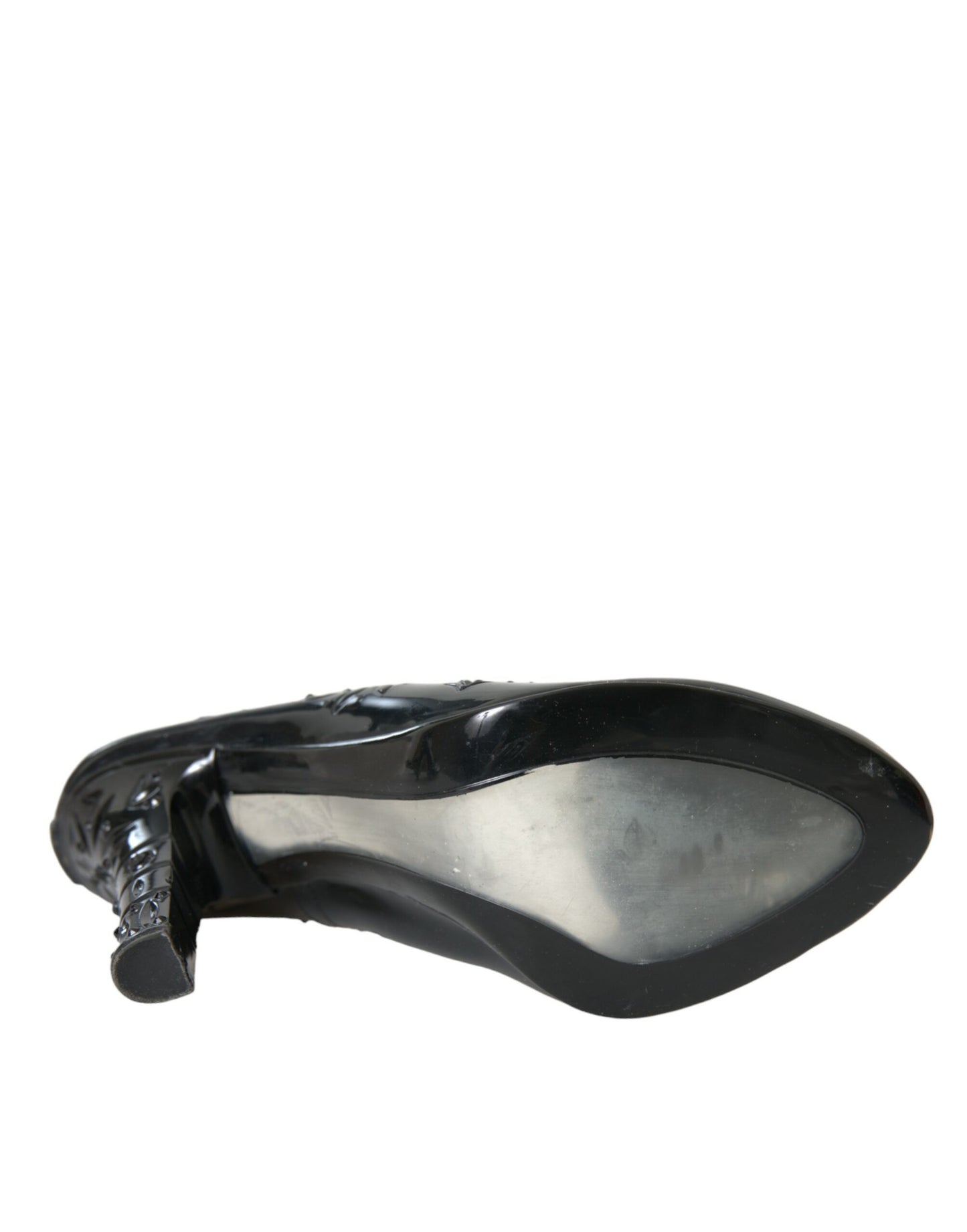 Zapatos de tacón CINDERELLA de cristal negro