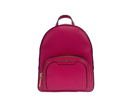Mochila Jaycee Mini XS de piel granulada con bolsillo y cremallera