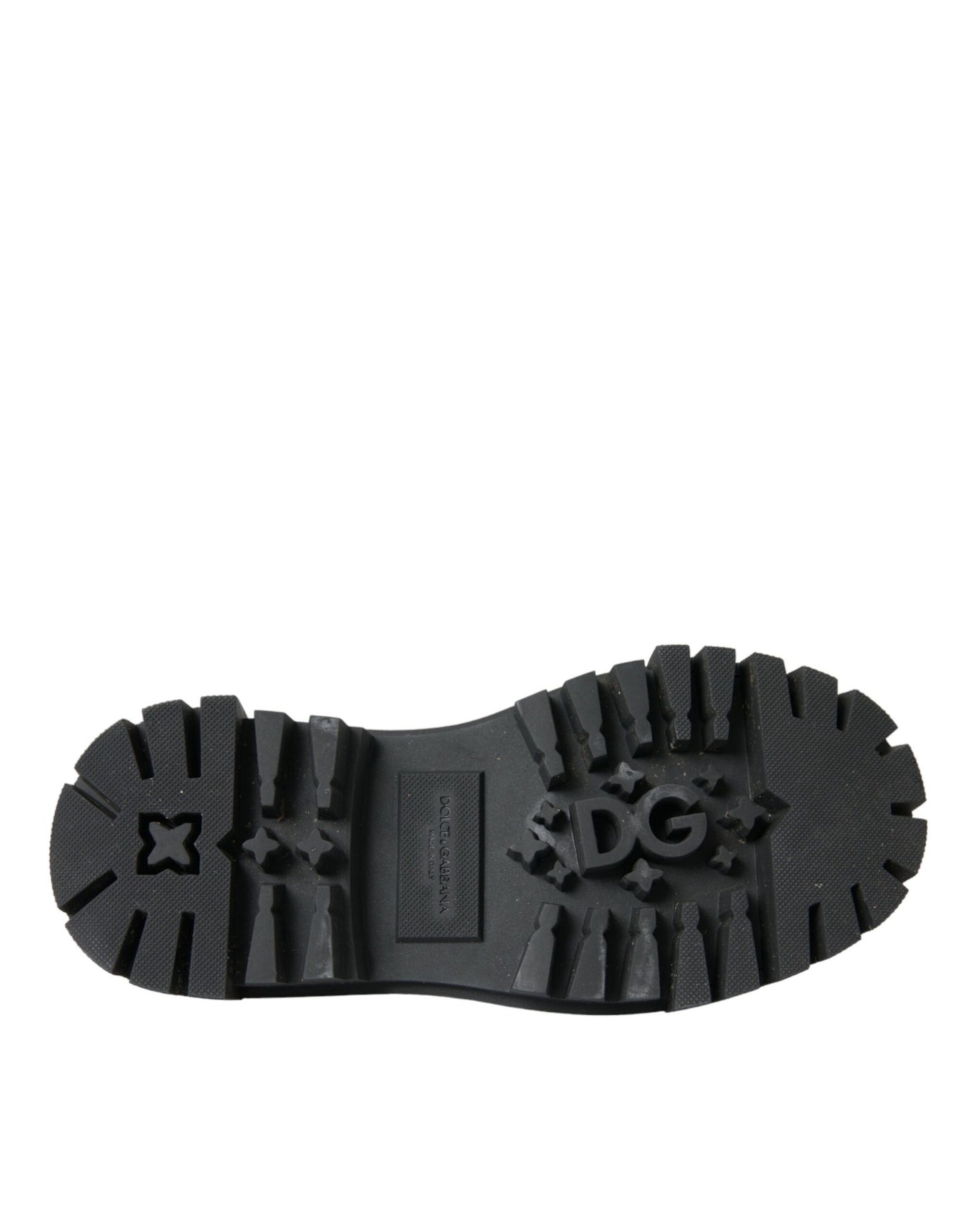 Zapatos Derby de trekking de cuero negro con adornos