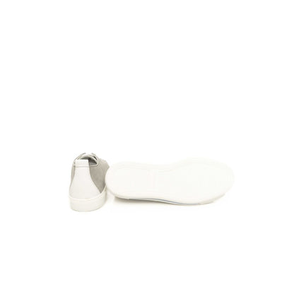 Zapatillas de piel gris para hombre