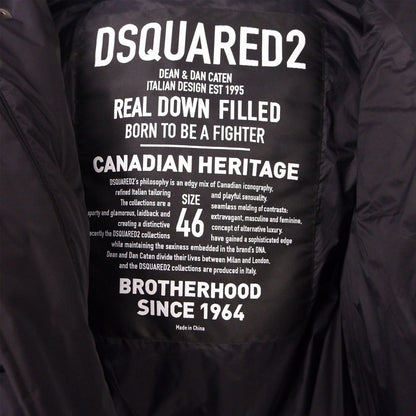 Chaqueta de nailon negra para hombre