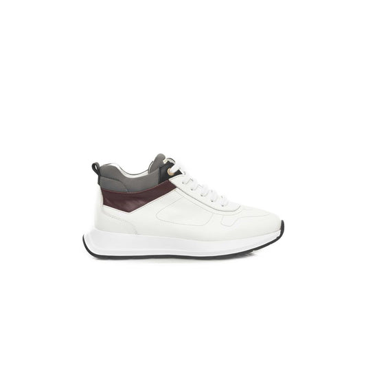 Zapatillas blancas de piel para mujer