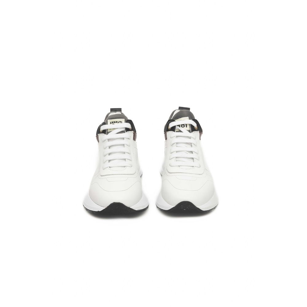 Zapatillas blancas de piel para mujer