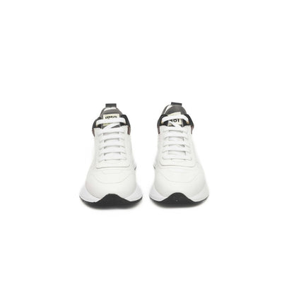 Zapatillas blancas de piel para mujer