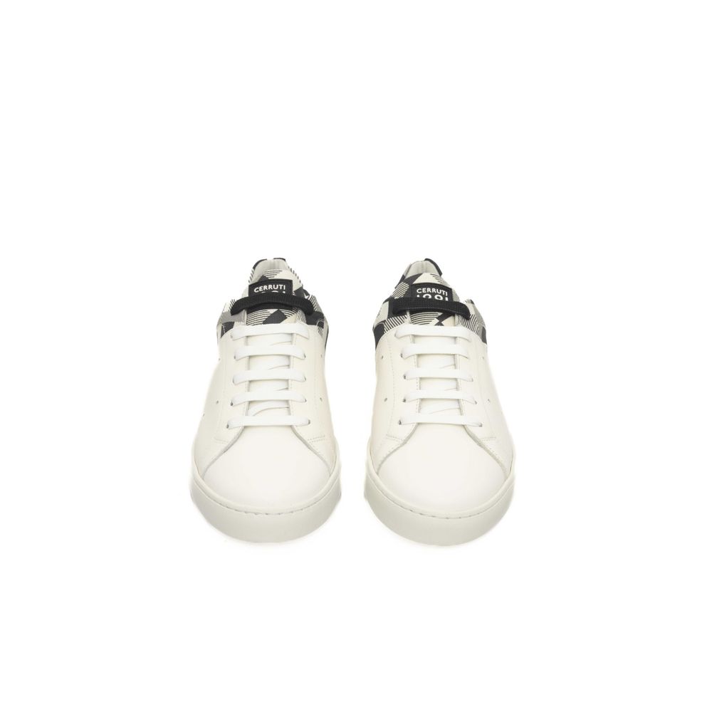 Zapatillas blancas de piel para hombre