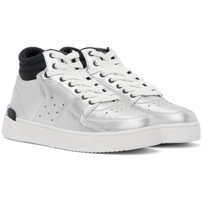 Zapatilla deportiva gris de polietileno