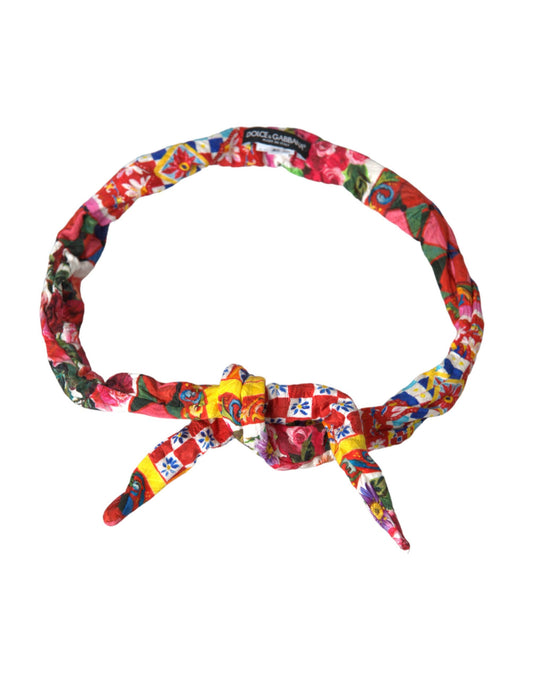 Cinturón con estampado Carretto multicolor
