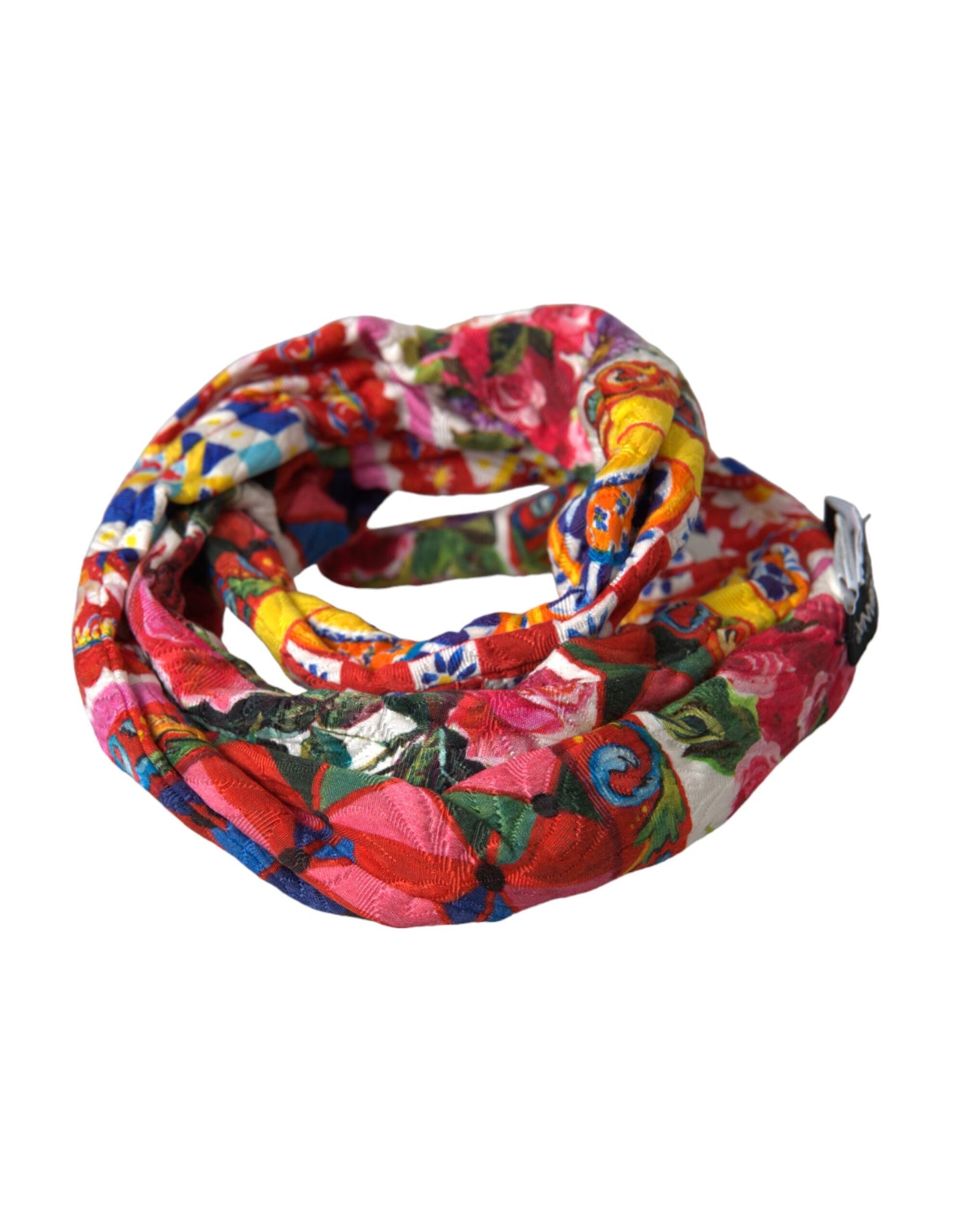 Cinturón con estampado Carretto multicolor