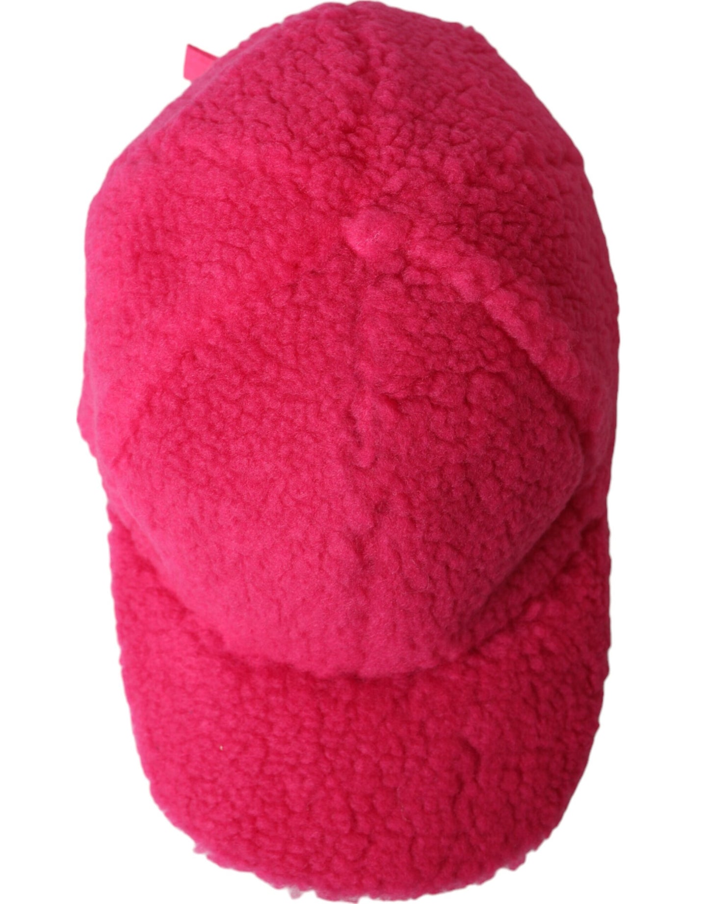Gorra de béisbol de felpa de vellón rosa para hombre