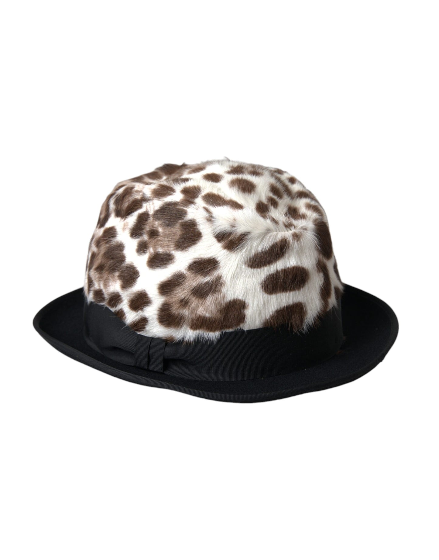 Sombrero Fedora de leopardo multicolor para mujer