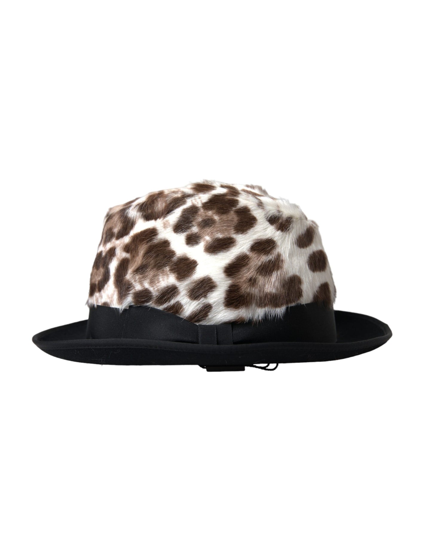 Sombrero Fedora de leopardo multicolor para mujer