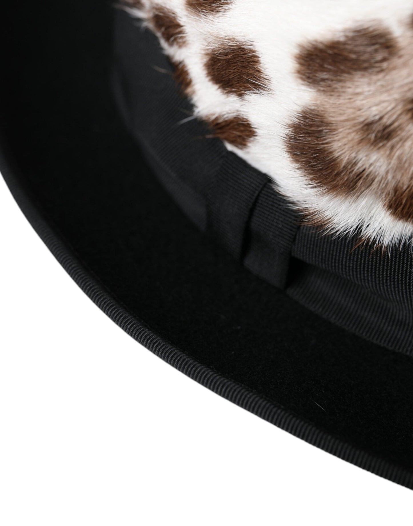 Sombrero Fedora de leopardo multicolor para mujer